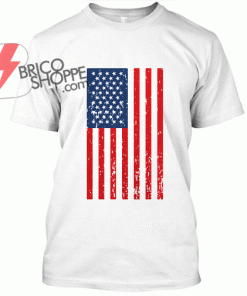 American Flag Cute independence Tshirt