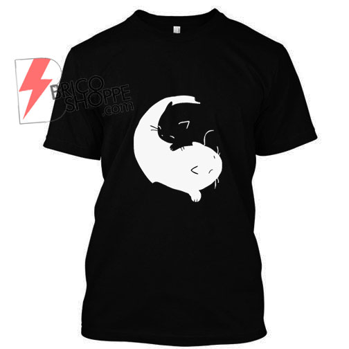 Ying-Yang cat T Shirt