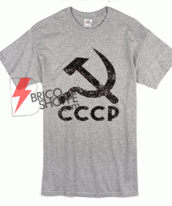 Vintage Russian Symbol CCCP T-Shirt