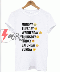 Emoji Days of the Week T-Shirt