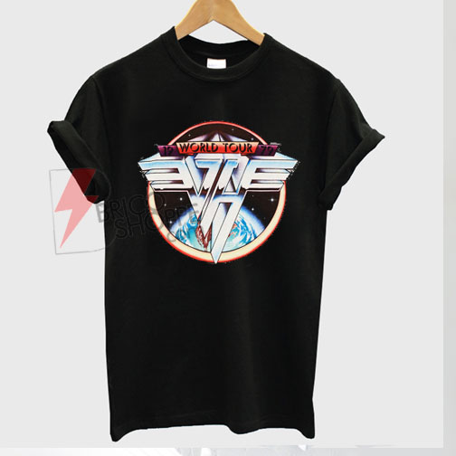 t shirt van halen