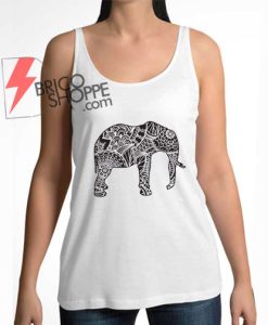 elephant aztec Tank Top