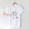 Funny unicorn dabbing T-Shirt On Sale