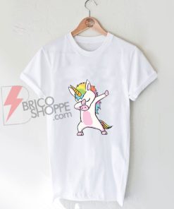 Funny unicorn dabbing T-Shirt On Sale