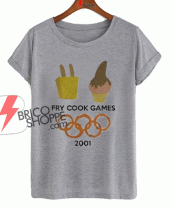 Fry Cook Games 2001 T Shirt size XS - 5XL unisex for men and women