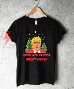 Donald Trump Christmas Funny T-shirt Ugly Xmas