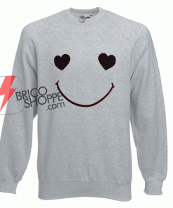 Happy Heart Face Sweatshirt