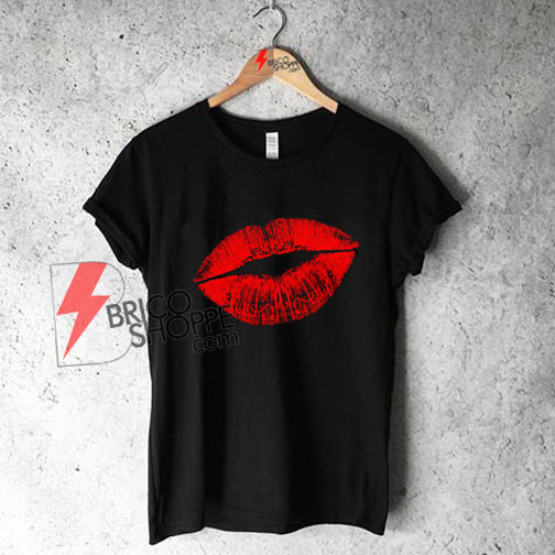 shirt with lips on it