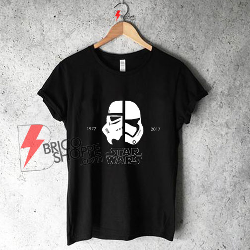 sponsor vest Observatory New Star Wars 40th Anniversary T-shirt, Stormtrooper Star Wars Shirt, Star  Wars Art On Sale - bricoshoppe.com