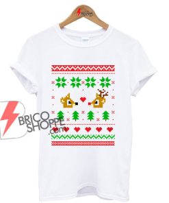 Rudolph-And-Clarice-Shirt,-Cute-Christmas-Shirt,-Rudolph-Christmas