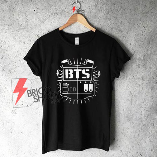 Korean Bts Bts Logo - bts logo t shirt roblox