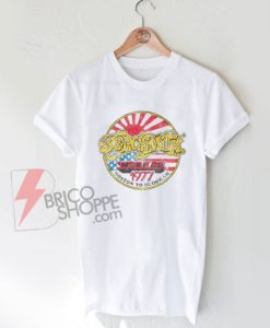 Aerosmith-Concert-Tour-T-shirt---Boston-to-Budokan-1977-Vintage-Shirt-On-Sale