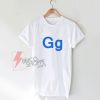 Gg - Gigi Hadid Shirt On Sale