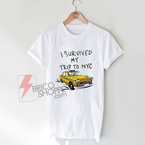i survived new york t shirt