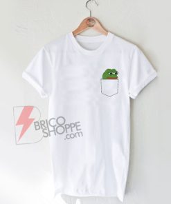 Pocket-Pepe,-Frog-in-Pocket-Shirt-On-Sale
