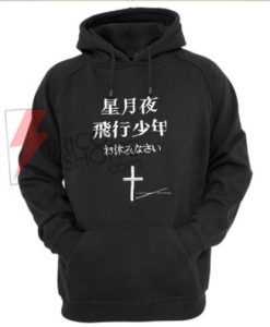 Harajuku Fleece hoodie On Sale