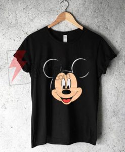 Mickey Mouse Head Shirt On Sale