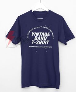 Vintage Band T-Shirt On Sale