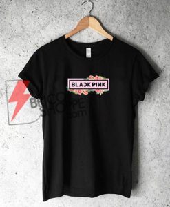 BLACK-PINK-logo-Shirt-On-Sale