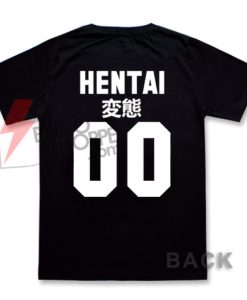 Hentai 00 Back Shirt On Sale