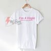 I'm A Virgin - This is an very old shirt - T-Shirt On Sale