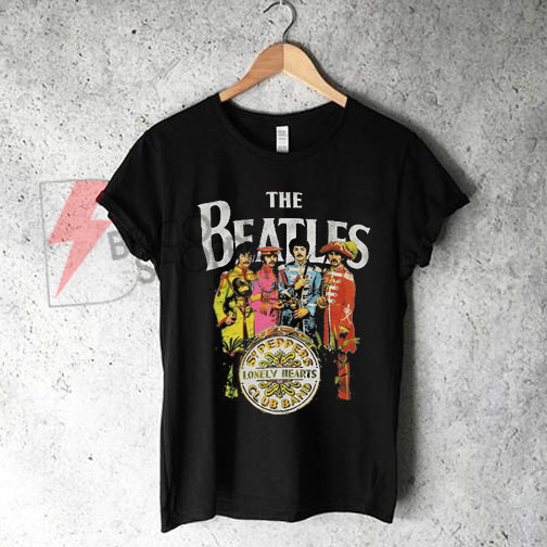 Vintage The Beatles St Peppers T-Shirt On Sale