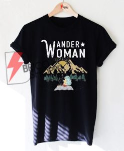 Wander-Woman-Hike-Shirt-On-Sale,-Woman-Hiking-Shirt-On-Sale