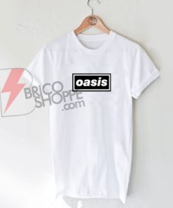 oasis band Logo Shirt On Sale