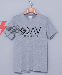 Christian Shirts - God is Greater than the Highs and Lows - Jesus T-Shirt