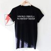 SMOKE CRACK & WORSHIP SATAN T-Shirt On Sale