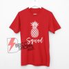 Squad-with-Pineapple-T-Shirt,-Pineapple-Bridal-Shirt