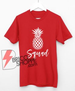 Squad-with-Pineapple-T-Shirt,-Pineapple-Bridal-Shirt