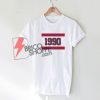 Star 1990 Number T-Shirt On Sale