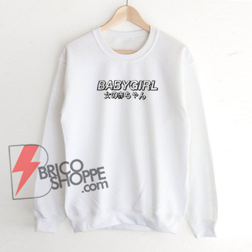 baby girl japanese sweatshirt