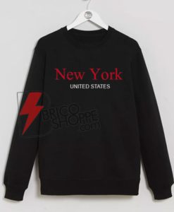 New York United States sweatshirt on sale