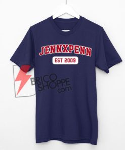 jennxpenn est 2009 t-shirt On Sale