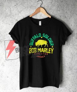 Buffalo Soldier Bob Marley T-Shirt On Sale