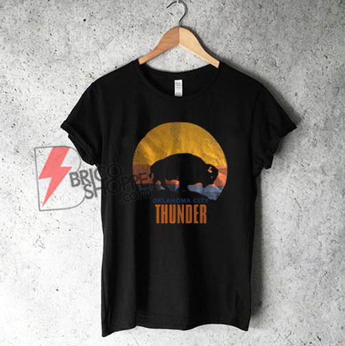 oklahoma city thunder t shirt