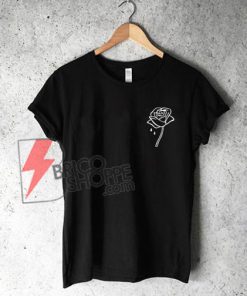 Rose Flower T-Shirt On Sale