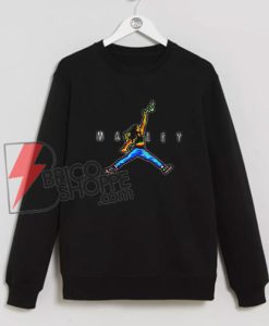 Bob Marley Air Jordan Funny Sweatshirt On Sale