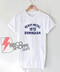 Heavy Metal 1970 Birmingham T-Shirt On Sale