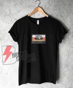 Metal Cassette Tape T-Shirt - Funny Metal Shirt