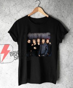 NSYNC-Boyband-T-Shirt-On-Sale