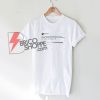 Niall Horan T-Shirt with Tweet “Don't wana see a single person today , thanks
