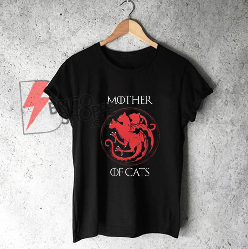 Mother of Cats T-Shirt On Sale