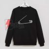 Sicherheitsnadel-Sweatshirt---Funny's-Sweatshirt-On-Sale