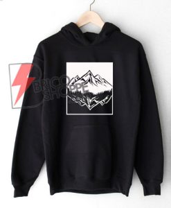 Mountain Upside Down Hoodie - Funny's Hoodie On Sale