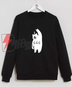 Bear Metal 666 Sweatshirt On Sale