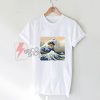 Great Wave of Cookie Shirt - Funny's Shirt On Sale