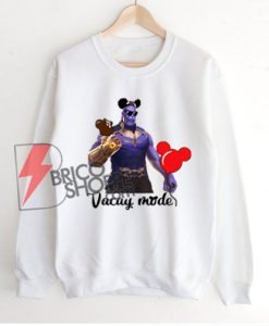 Thanos Vacay Mode – Funny Thanos Sweatshirt - Funny’s Sweatshirt On Sale